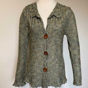 BCBG MaxAzria Green Sweater - Size Large